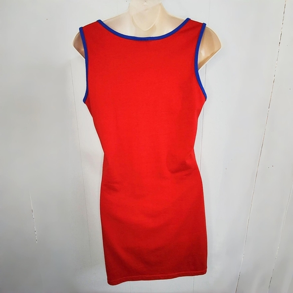 Wonder Woman Bodycon Costume Dress - Picture 4 of 10